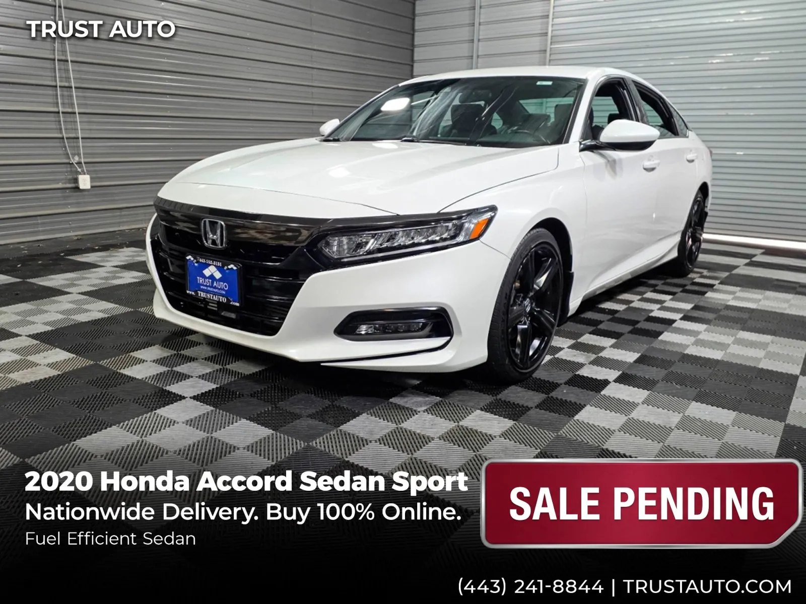 2020 Honda Accord Sport 4-Door Sedan