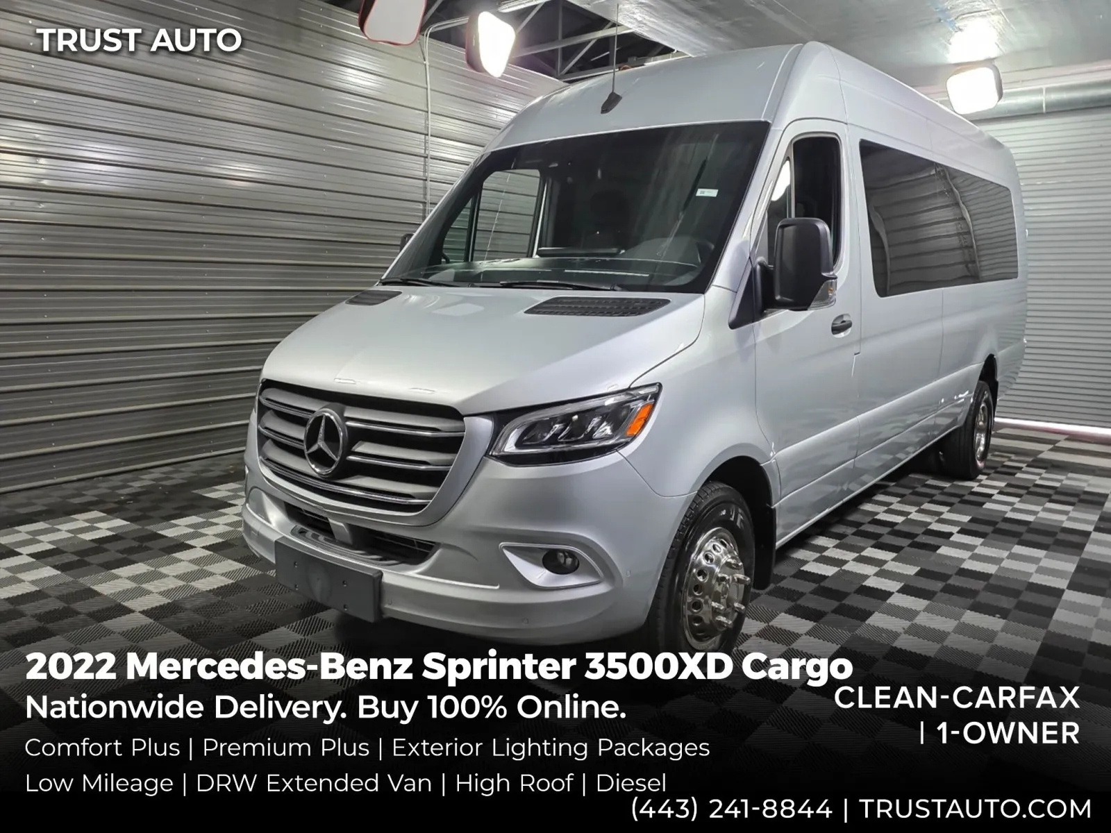 2022 Mercedes-Benz Sprinter 3500XD 170 Ext WB 3.0D High Roof's photo