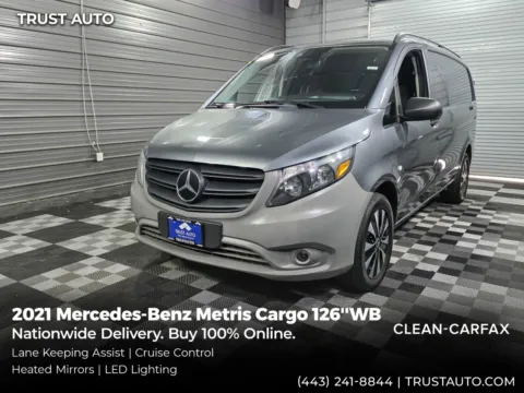 Gray 2021 Mercedes-Benz Metris Cargo 126''WB Minivan/Van for sale in Sykesville, MD