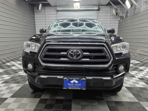 Another view of 2021 Toyota Tacoma SR5 4WD Double Cab Pickup Truck for sale in Sykesville, MD at Trust Auto