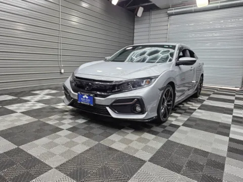 Silver 2021 Honda Civic Sport Hatchback for sale in Sykesville, MD