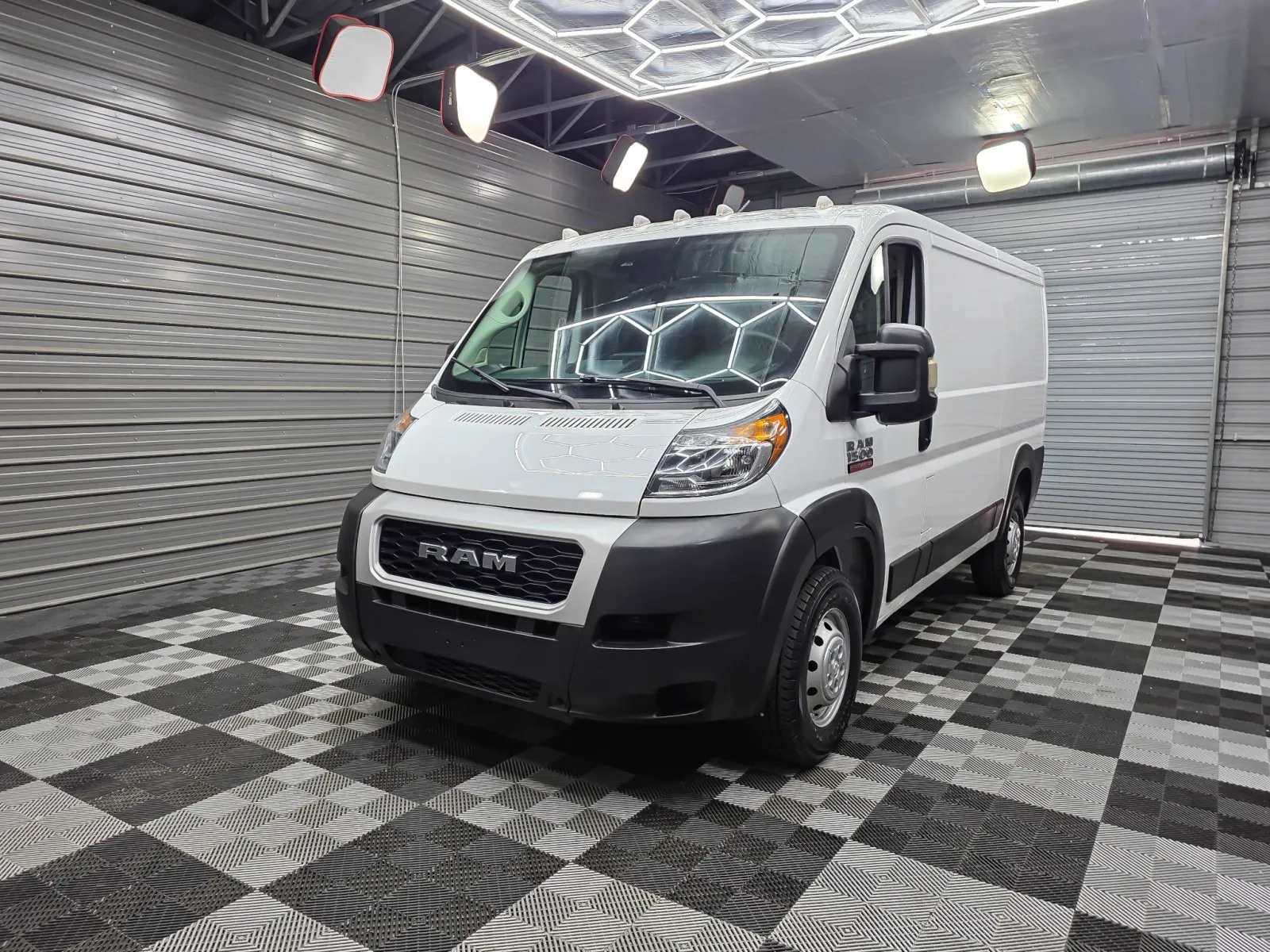 White 2022 Ram ProMaster 1500 Cargo 136''WB Low Roof Minivan/Van w/Shelving Storage System for sale in Sykesville, MD