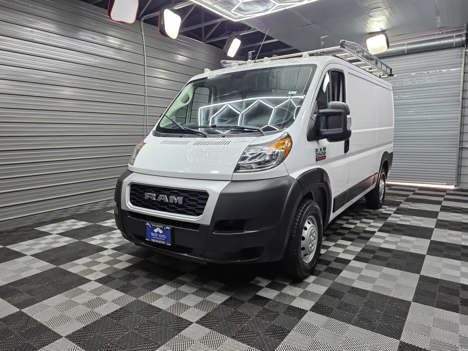 White 2021 Ram ProMaster 2500 Cargo 136''WB Low Roof Minivan/Van w/Shelving Storage System for sale in Sykesville, MD