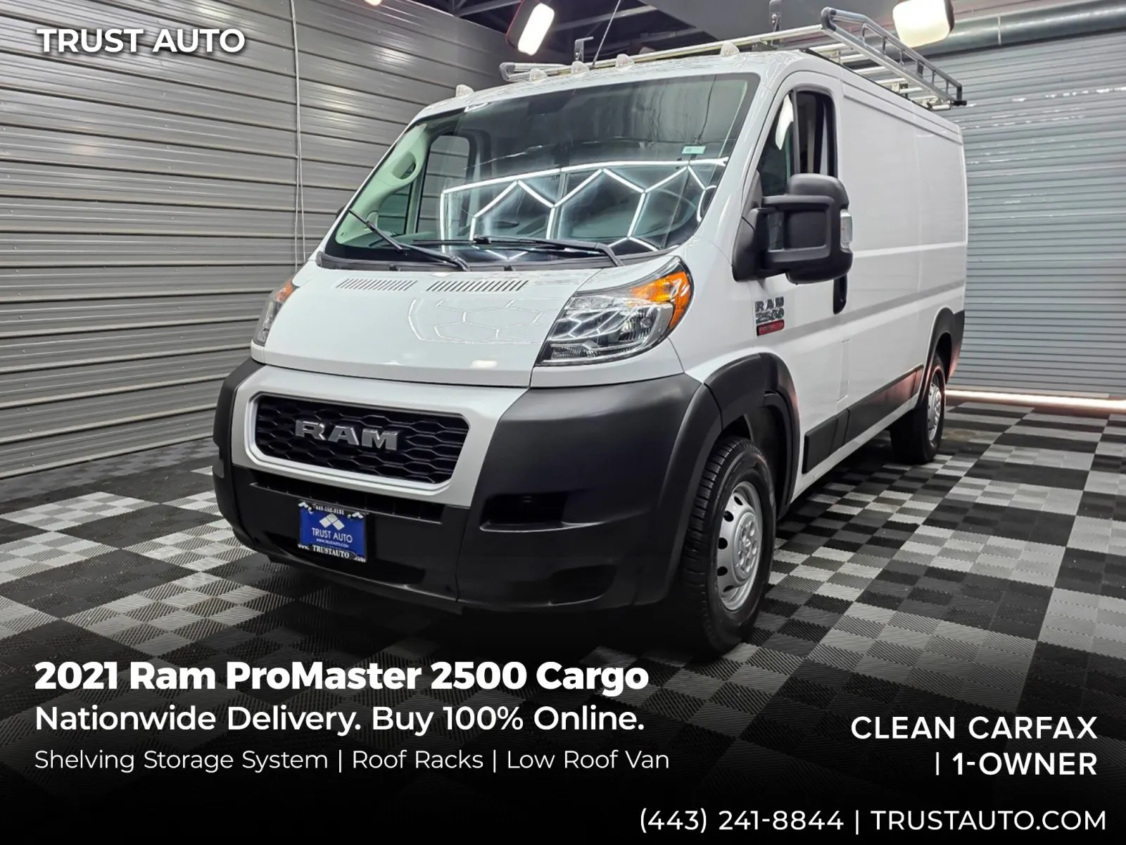2021 RAM ProMaster 2500 136" WB Low Roof's photo