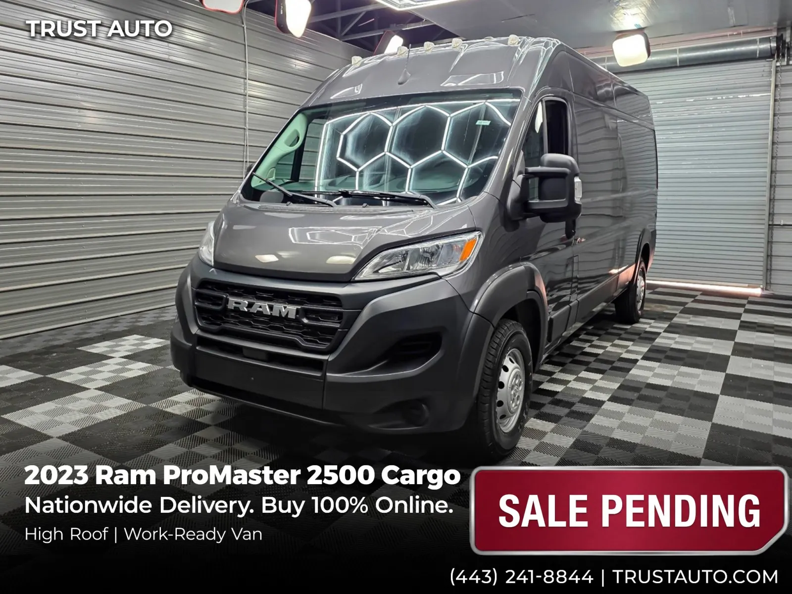 2023 Ram ProMaster 2500 Cargo 159''WB High Roof Minivan/Van for sale in Sykesville, MD