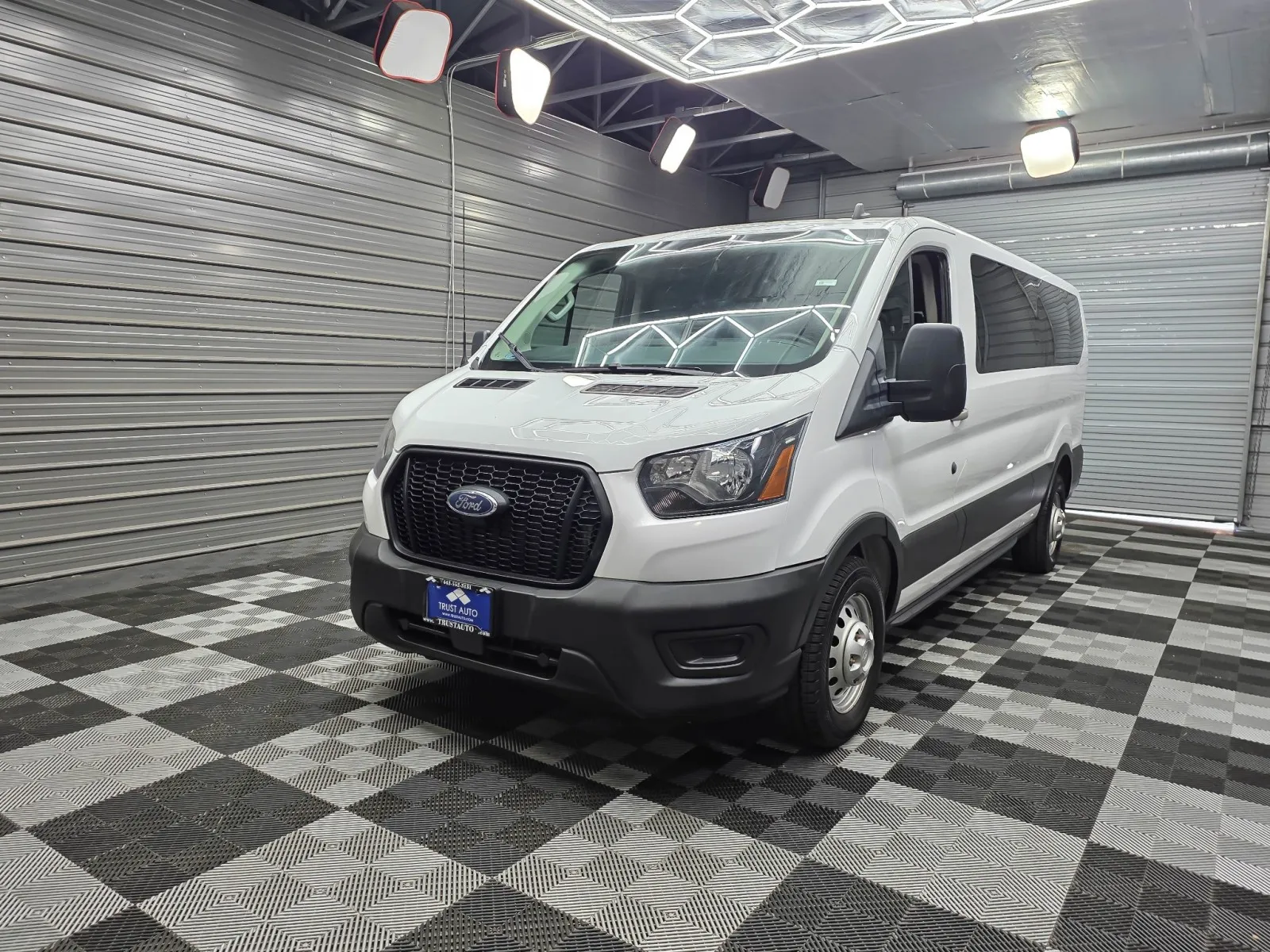 Blue 2021 Ford Transit Passenger Wagon XL for sale in Sykesville, MD