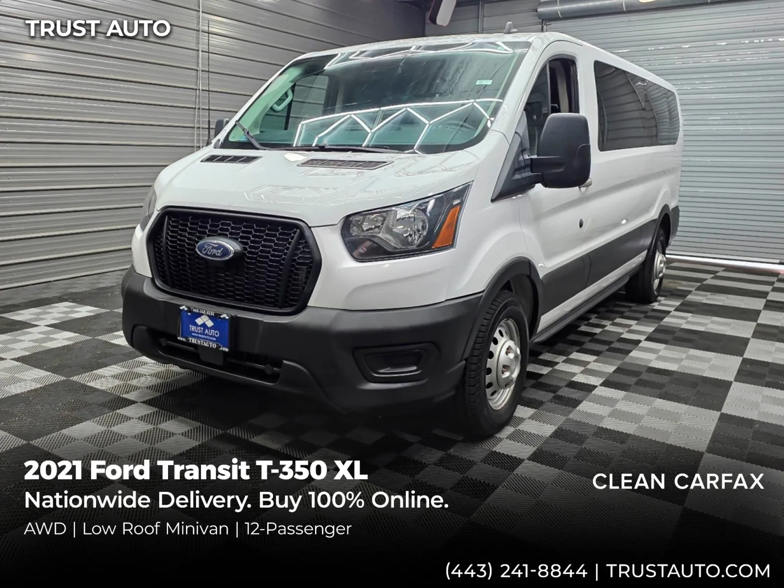 2021 Ford Transit 350 XL Low Roof Sliding Pass. 148 AWD's photo
