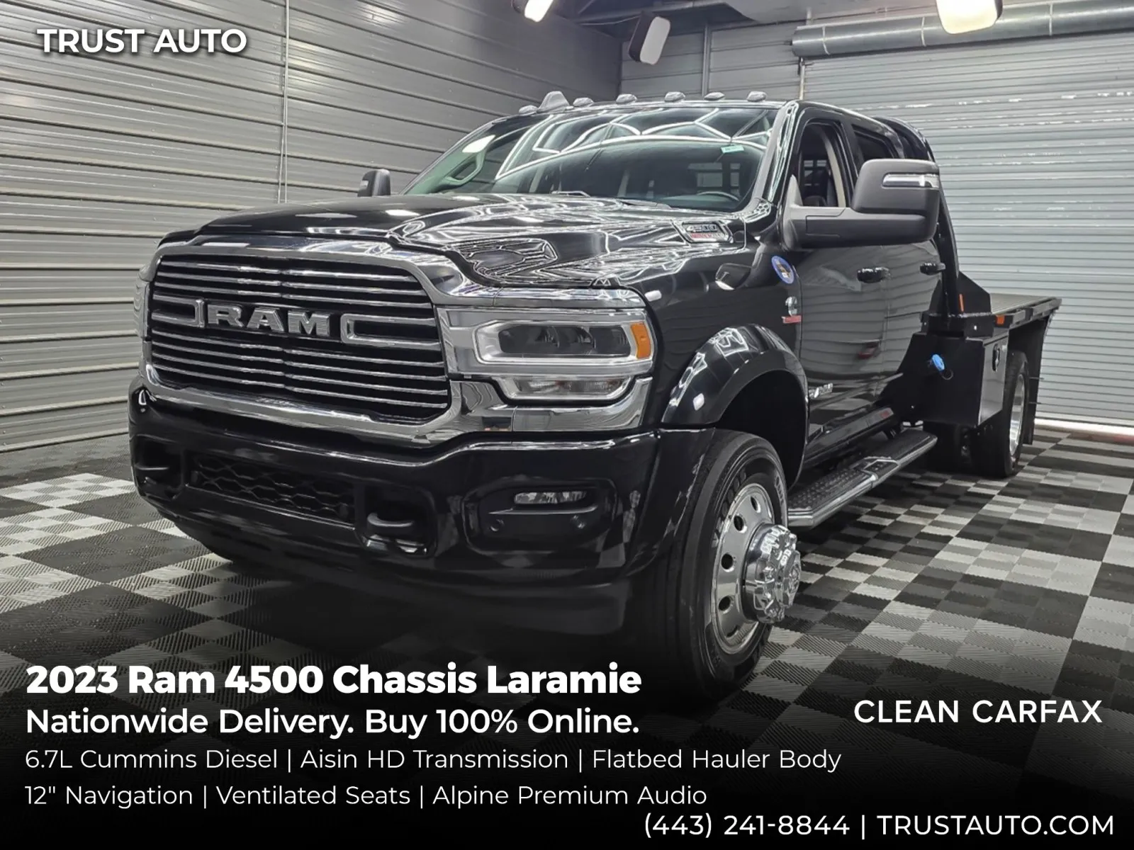 2023 RAM 4500 Laramie 4X4 Crew Cab DRW 173" WB's photo