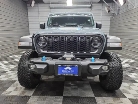 Another view of 2024 Jeep Wrangler 4xe Rubicon 4WD Hard-Top Hybrid SUV w/Technology Pkg for sale in Sykesville, MD at Trust Auto