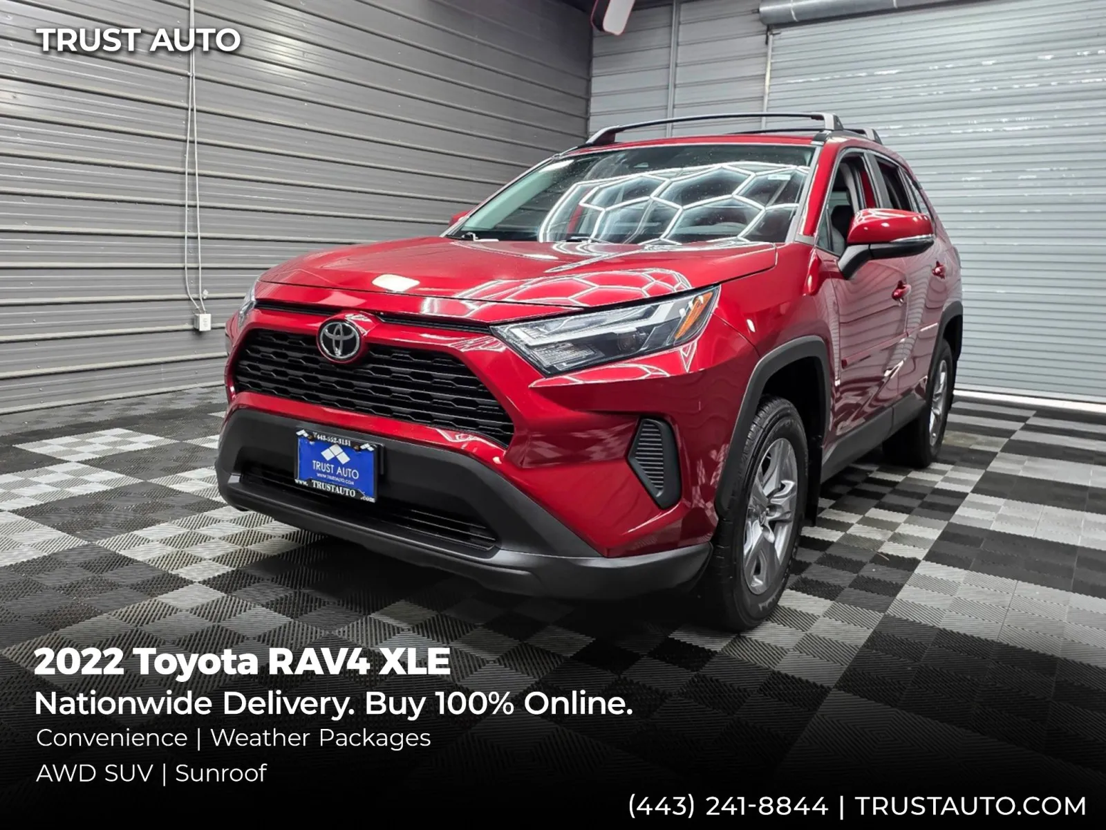 2022 Toyota RAV4 XLE AWD SUV w/Convenience Pkg