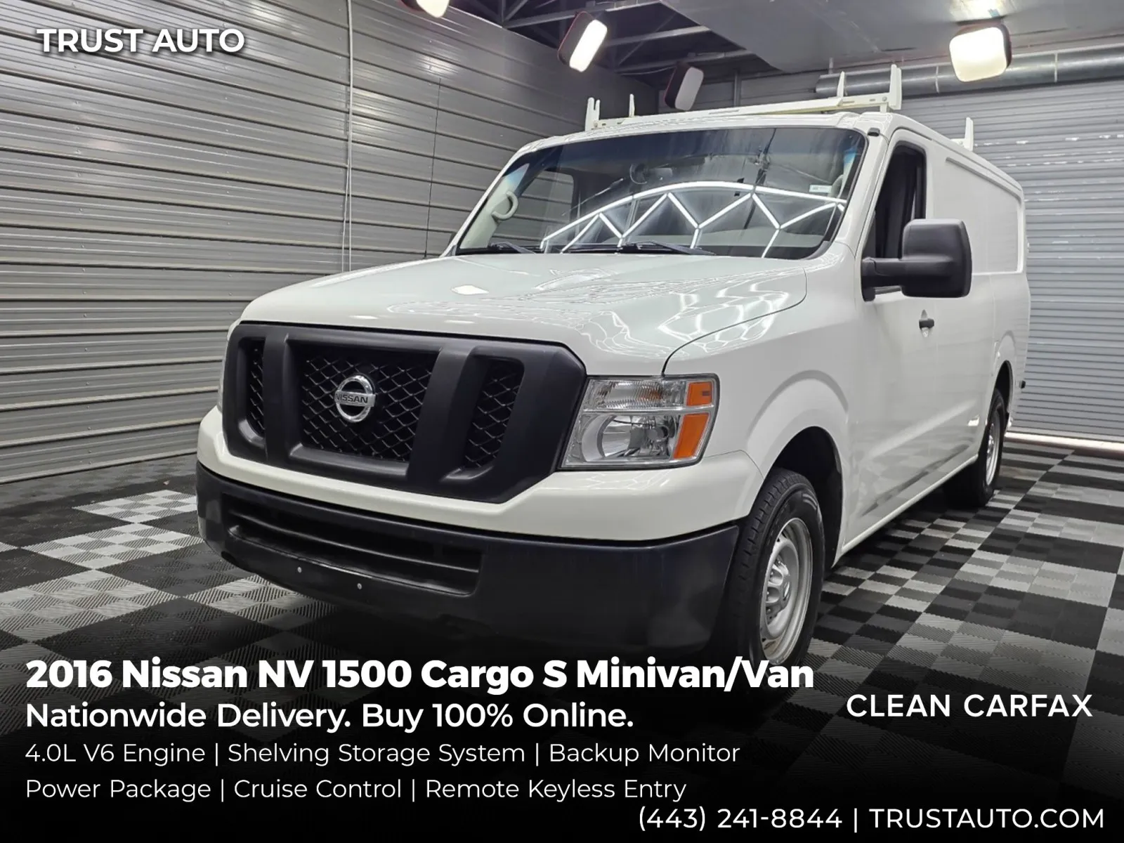 2016 Nissan NV 1500 Standard Roof S V6's photo