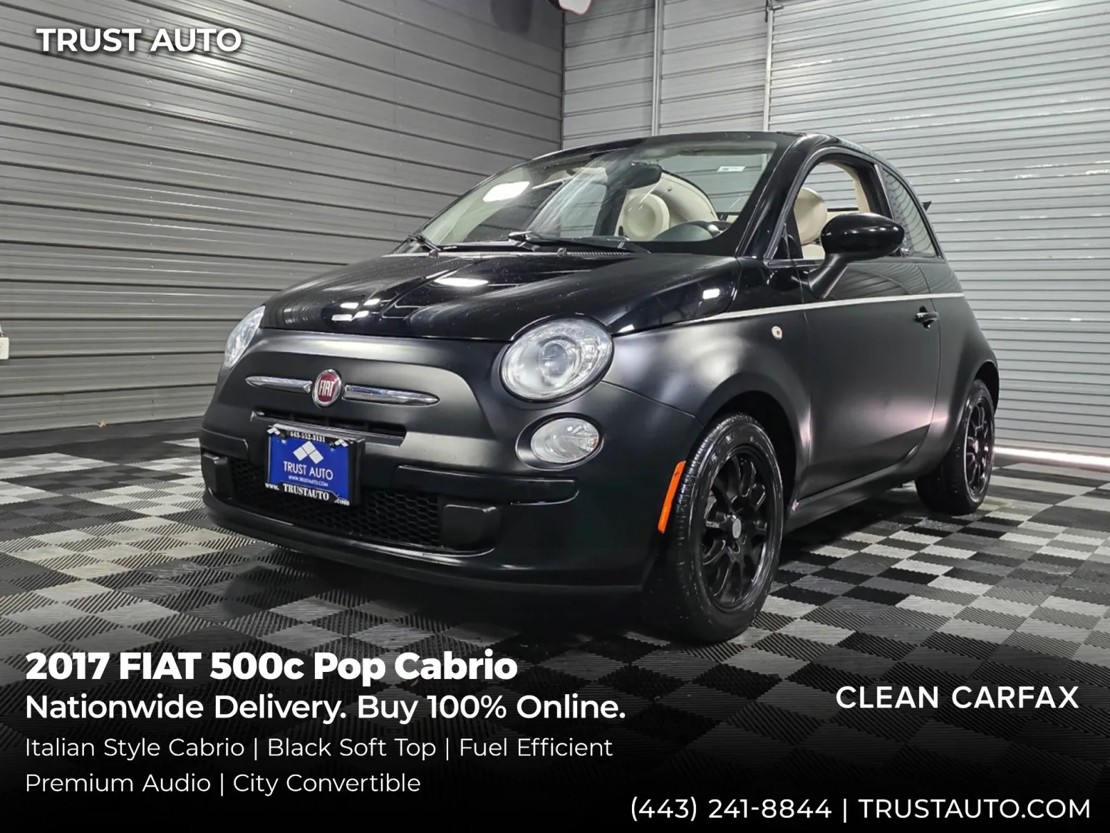 2017 FIAT 500c Pop Cabrio's photo