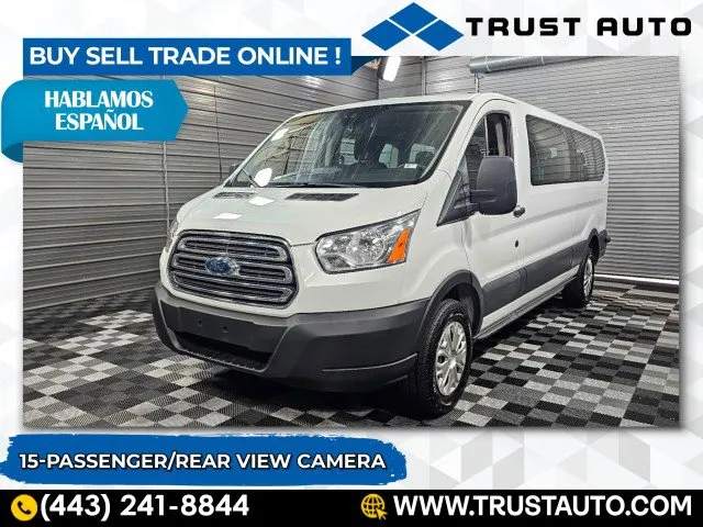 2017 Ford Transit T-350 15-Passenger XLT 148'' Low Roof Minivan/Van for sale in Sykesville, MD