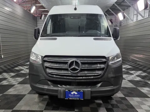 Another view of 2019 Mercedes-Benz Sprinter 4500 Cargo High Roof 170''WB 3.0L V6 Turbo Diesel Minivan/Van for sale in Sykesville, MD at Trust Auto
