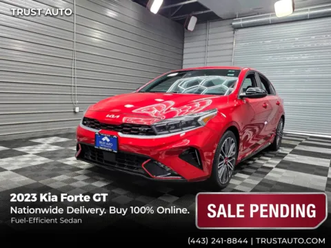Red 2023 Kia Forte GT 4-Door Sedan for sale in Sykesville, MD