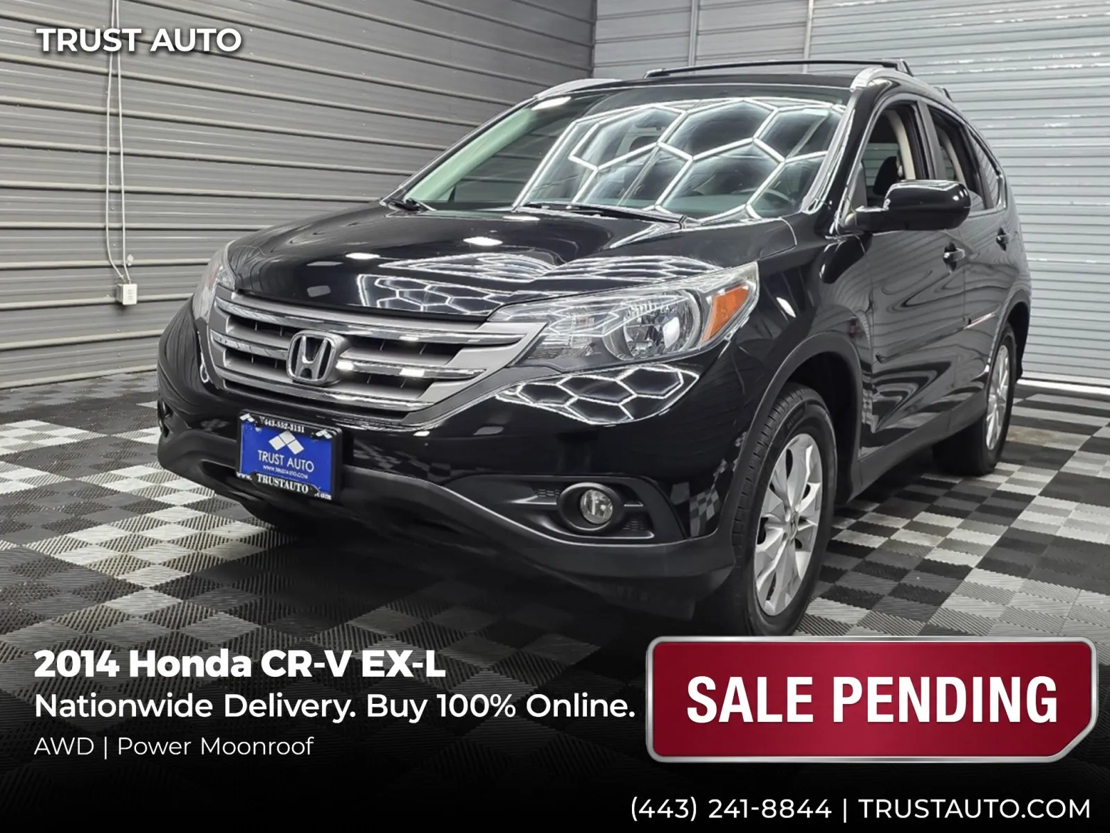 2014 Honda CR-V EX-L AWD SUV for sale in Sykesville, MD