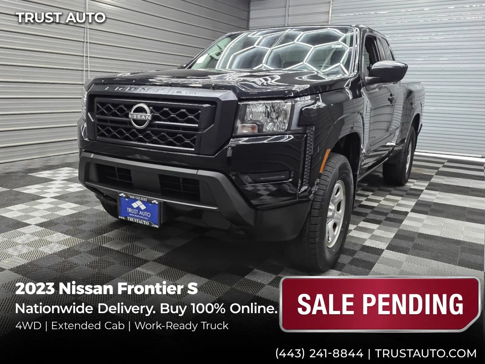 2023 Nissan Frontier S King Cab 4WD Extended Cab Pickup Truck for sale in Sykesville, MD