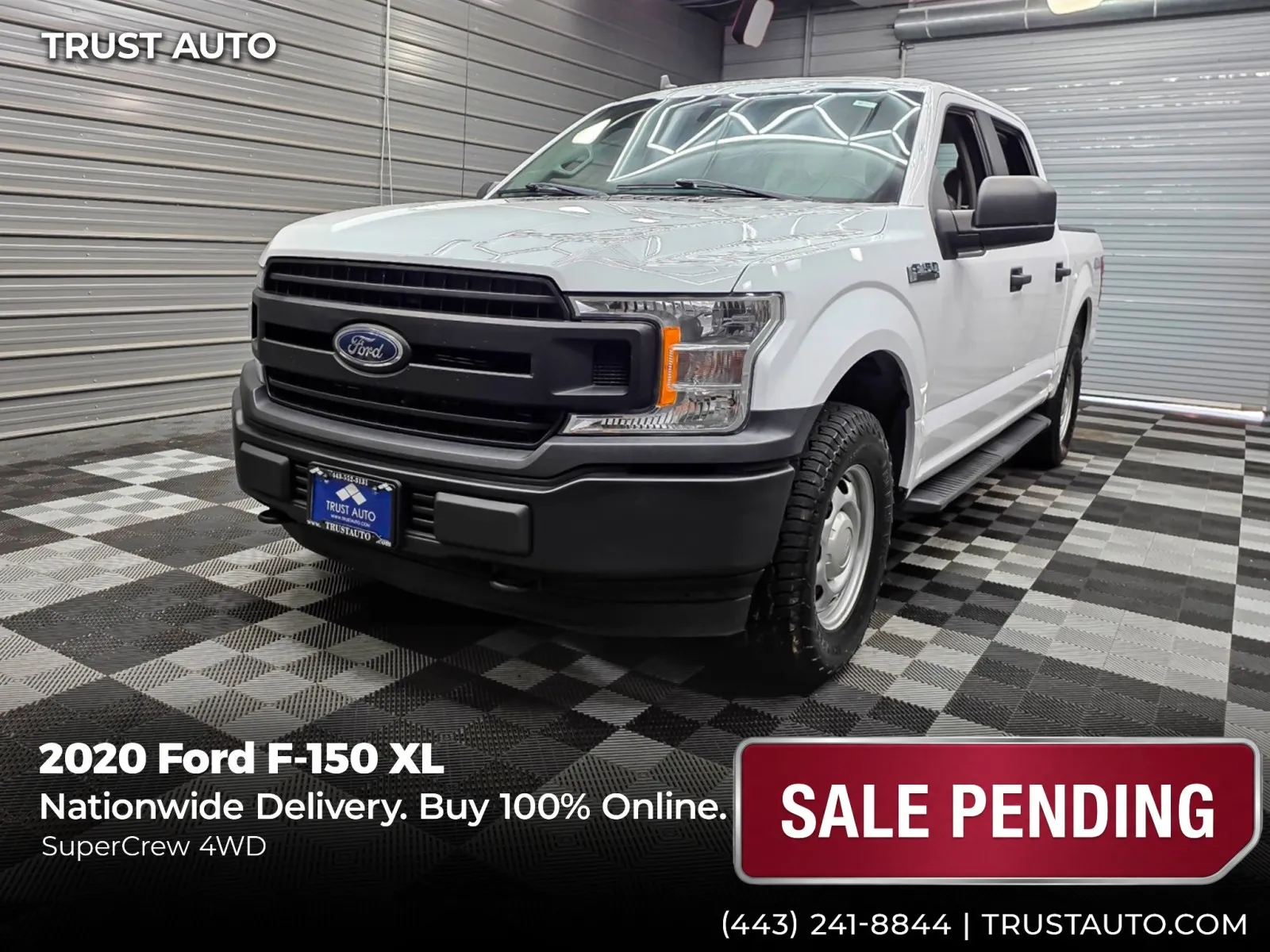 2020 Ford F-150 XL 4WD SuperCrew Pickup Truck for sale in Sykesville, MD