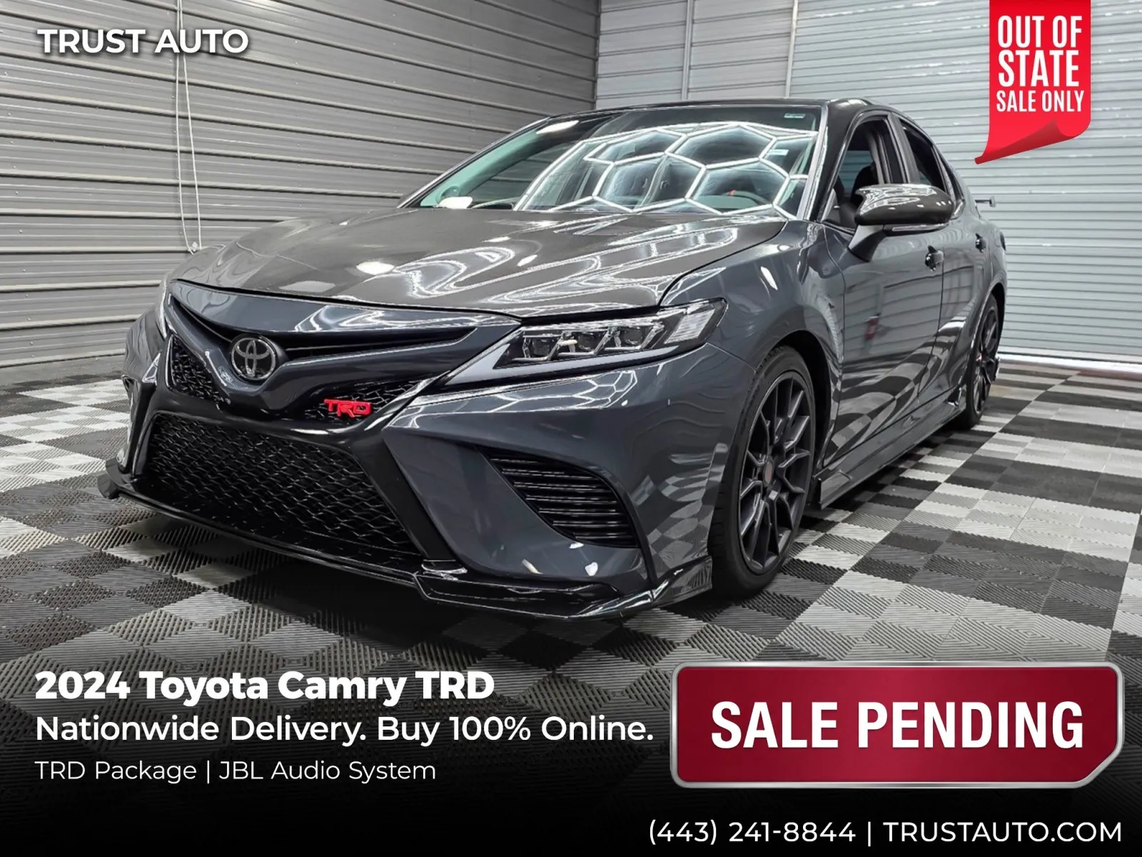 2024 Toyota Camry TRD V6 4-Door Sedan