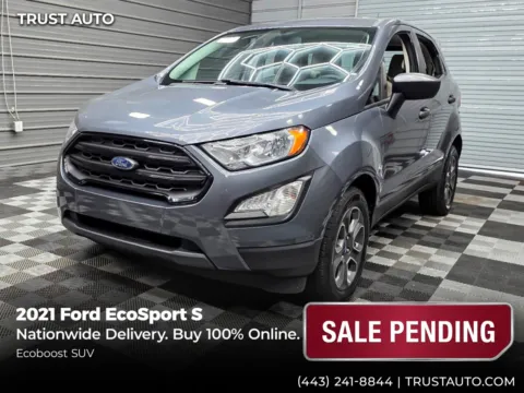 Unknown 2021 Ford EcoSport S Ecoboost SUV for sale in Sykesville, MD