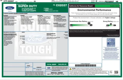 Another view of 2023 Ford Super Duty F-350 DRW XL Regular Cab 8ft Bed Pickup Truck for sale in Sykesville, MD at Trust Auto