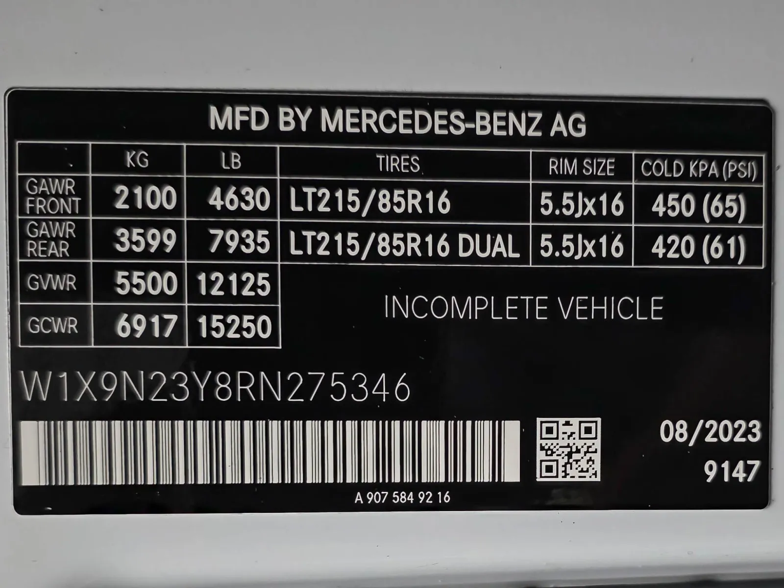 2024 Mercedes-Benz Sprinter Cab Chassis Base - Photo 32