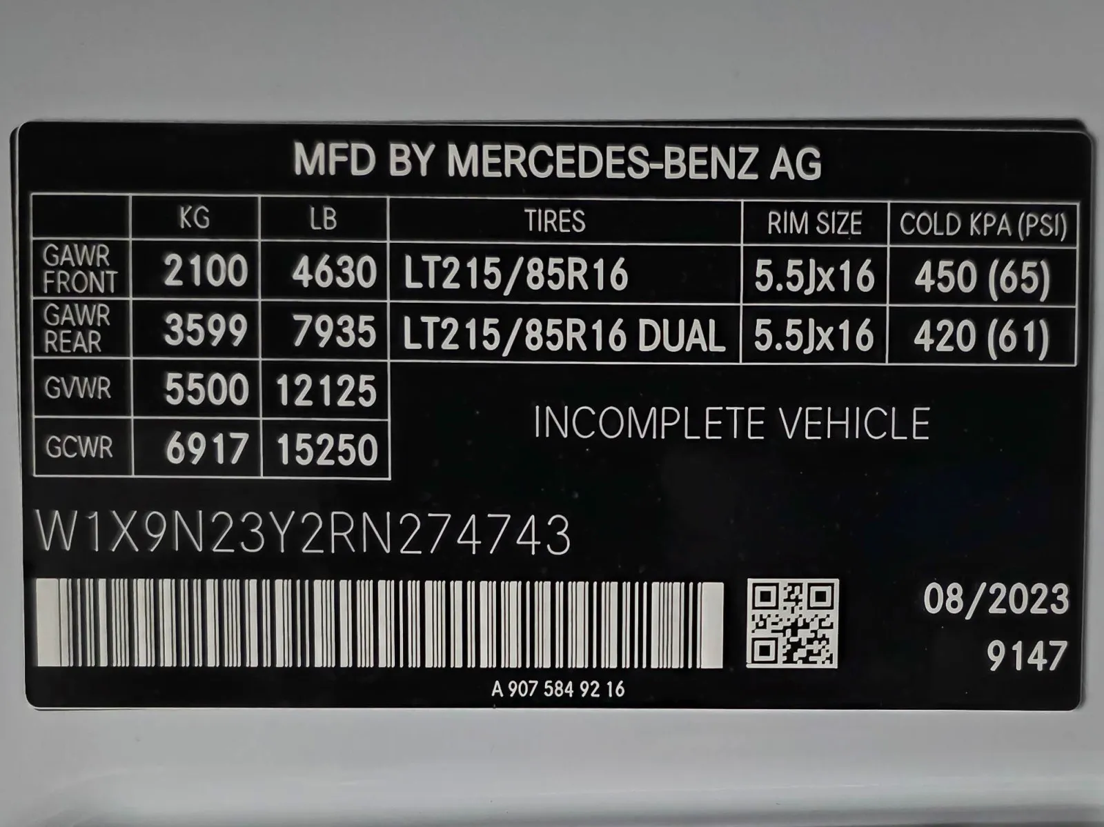 2024 Mercedes-Benz Sprinter Cab Chassis Base - Photo 32
