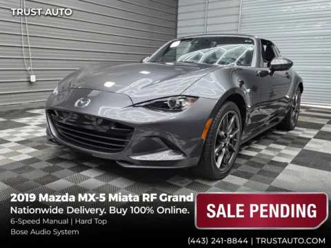 Used 2019 Mazda MX-5 Miata RF Grand Touring 6-Speed Manual Hard