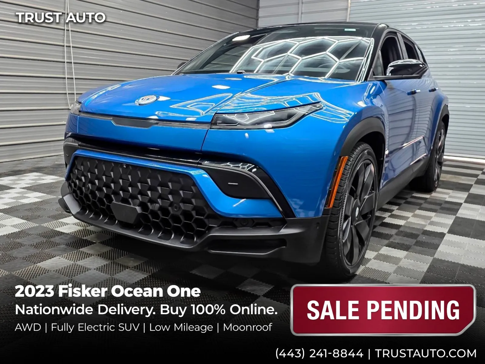 2023 Fisker Ocean One AWD Electric SUV for sale in Sykesville, MD