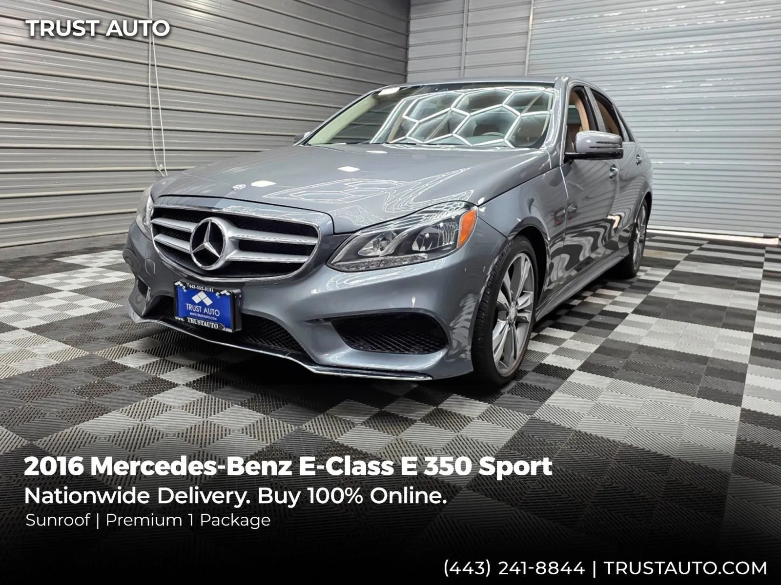 2016 Mercedes-Benz E-Class E 350 Sport 4-Door Sedan