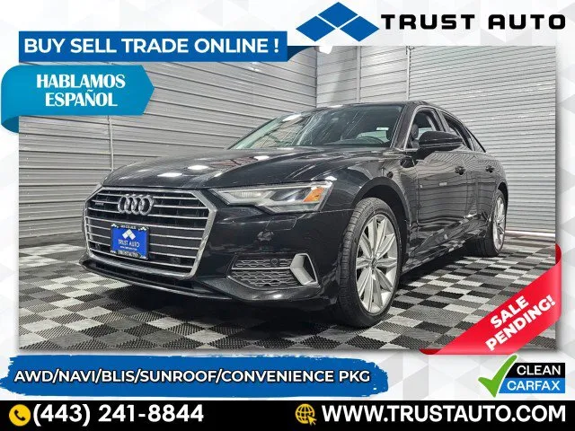 2020 Audi A6 45 TFSI quattro Premium AWD Luxury Sedan w/Covenience Pkg for sale in Sykesville, MD