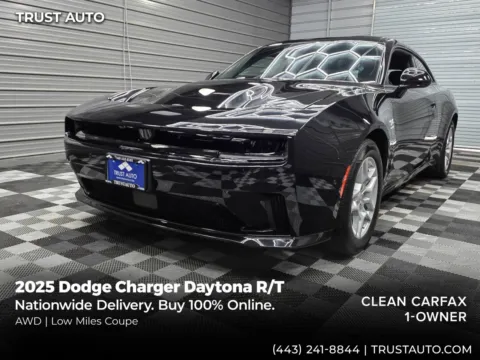 Black 2025 Dodge Charger Daytona R/T AWD Coupe for sale in Sykesville, MD