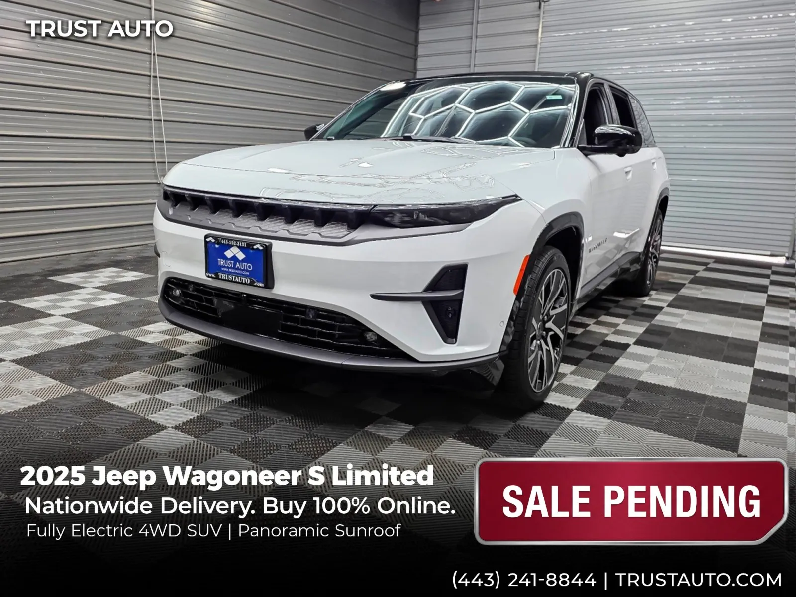 2025 Jeep Wagoneer S Limited 4WD Electric Luxury SUV for sale in Sykesville, MD