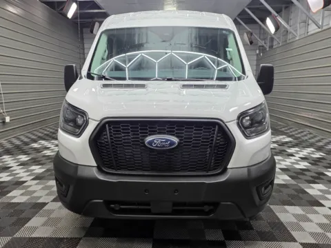 Another view of 2024 Ford Transit T-250 Cargo 148''WB Medium Roof Minivan/Van w/Shelving Storage System for sale in Sykesville, MD at Trust Auto