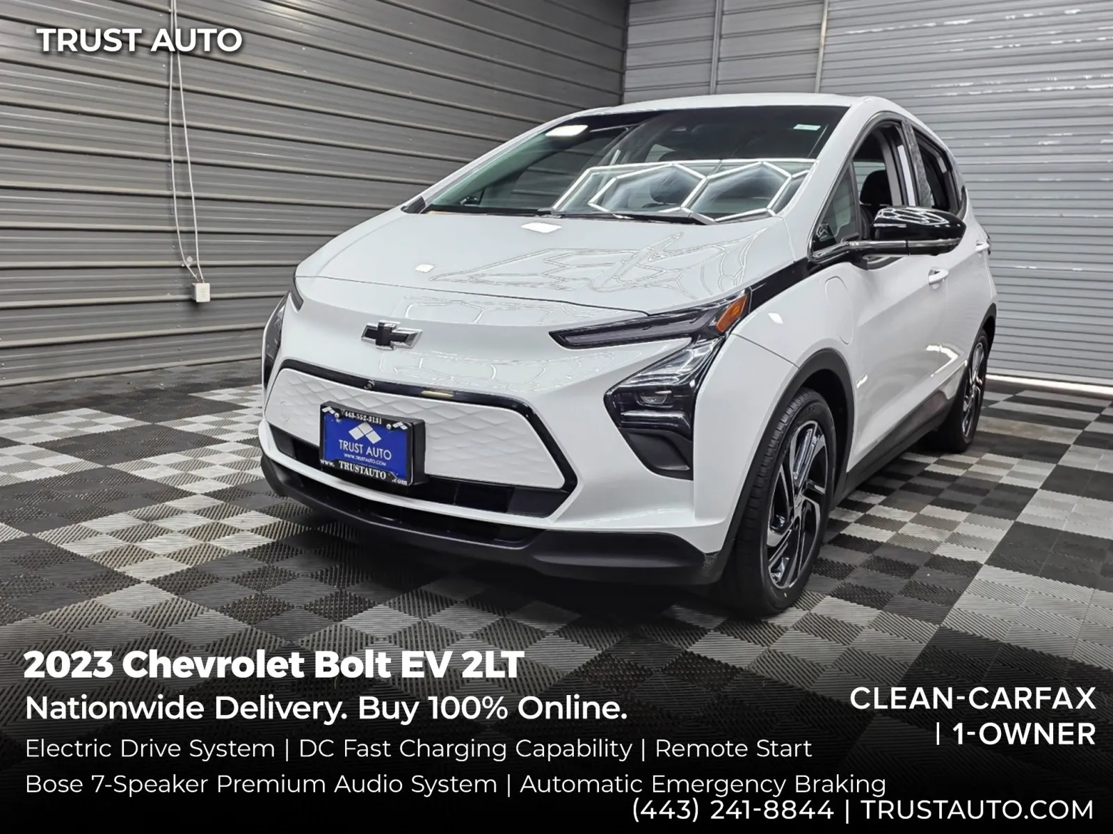 2023 Chevrolet Bolt EV 2LT Electric Hatchback