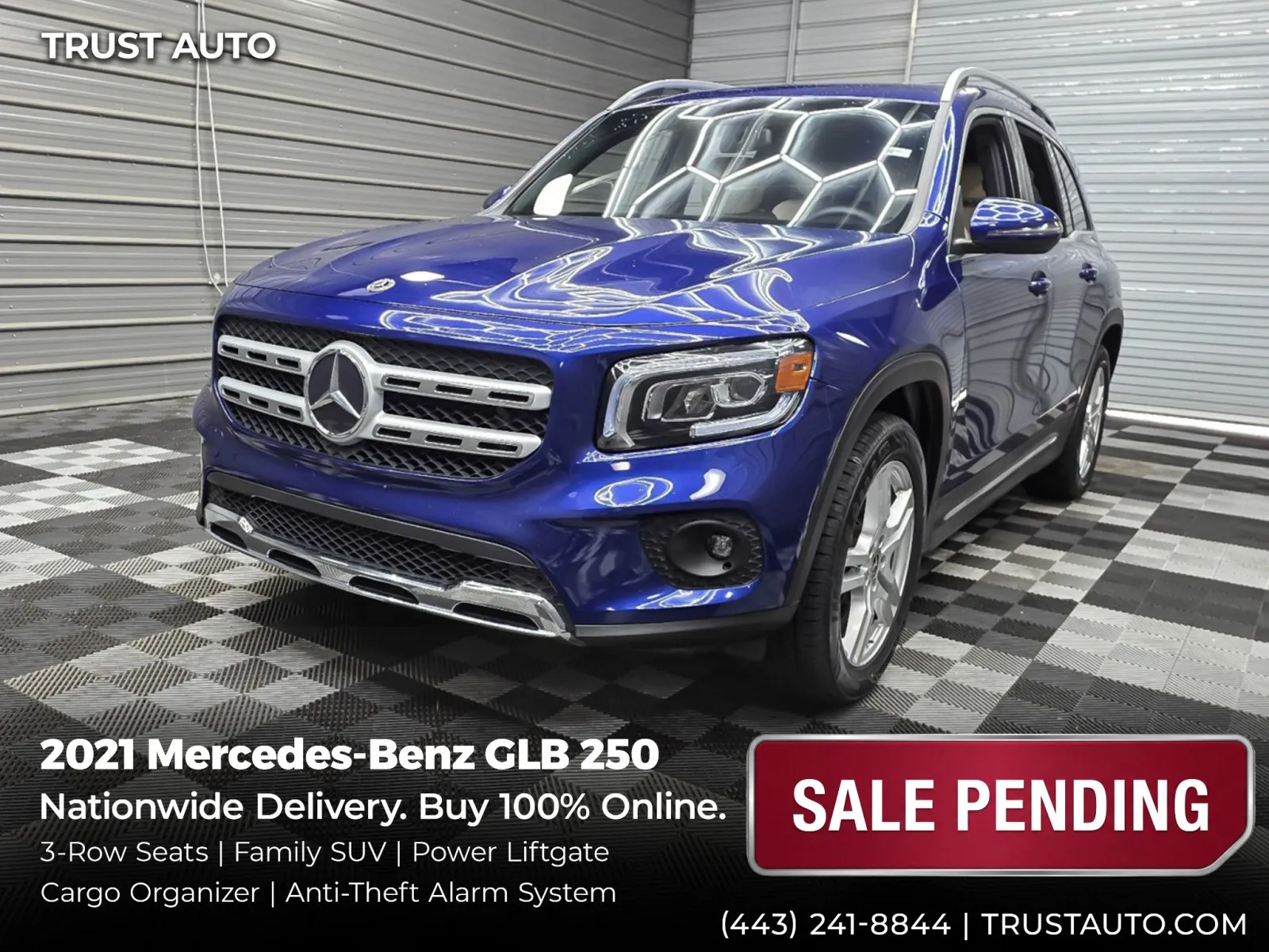 2021 Mercedes-Benz GLB 250 7-Passenger Luxury SUV for sale in Sykesville, MD