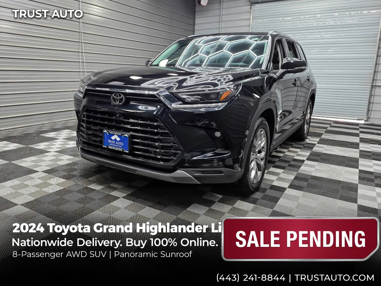 2024 Toyota Grand Highlander Limited AWD 8-Passenger Luxury SUV for sale in Sykesville, MD