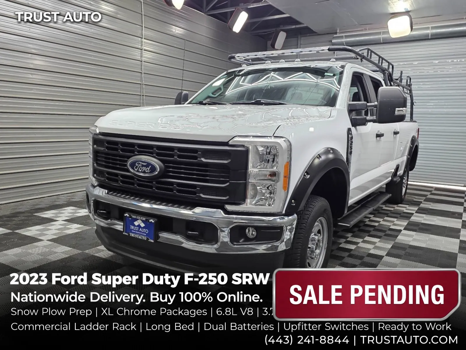 2023 Ford Super Duty F-250 SRW XL 4WD Crew Cab Pickup Truck for sale in Sykesville, MD