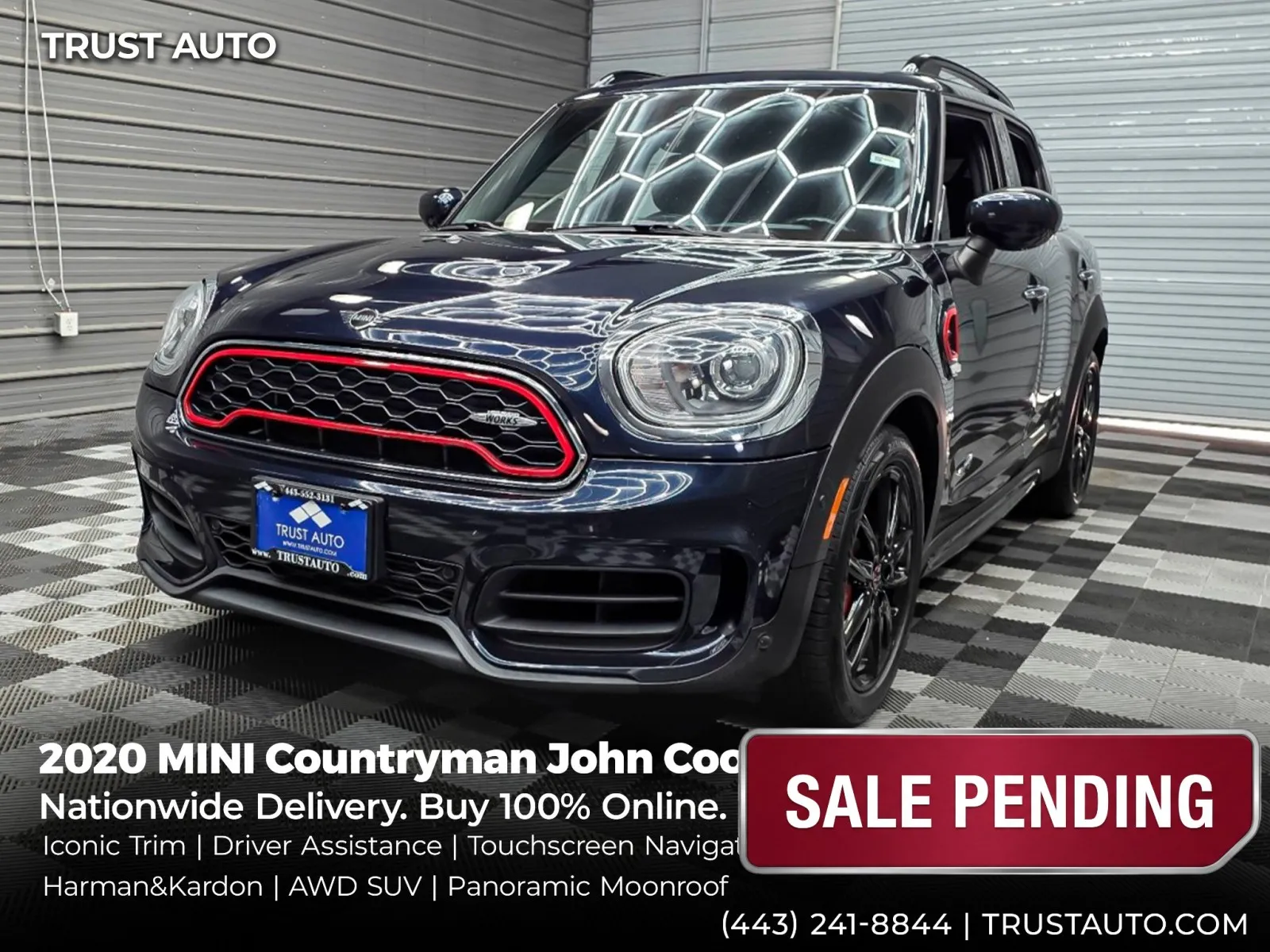 2020 MINI Countryman John Cooper Works AWD SUV w/Iconic Trim for sale in Sykesville, MD