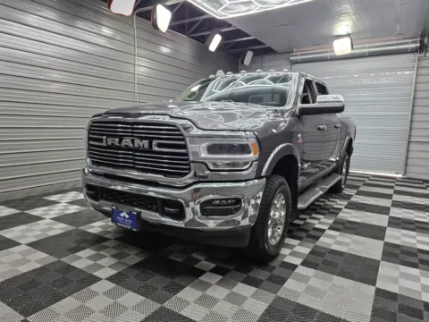 Gray 2021 Ram 2500 Laramie 4WD Crew Cab 6.7L Cummins Turbo Diesel Pickup Truck for sale in Sykesville, MD