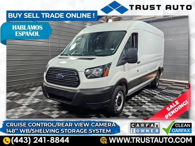 Used 2019 Ford Transit T-250 Cargo 148'' Medium Roof Minivan/Van w