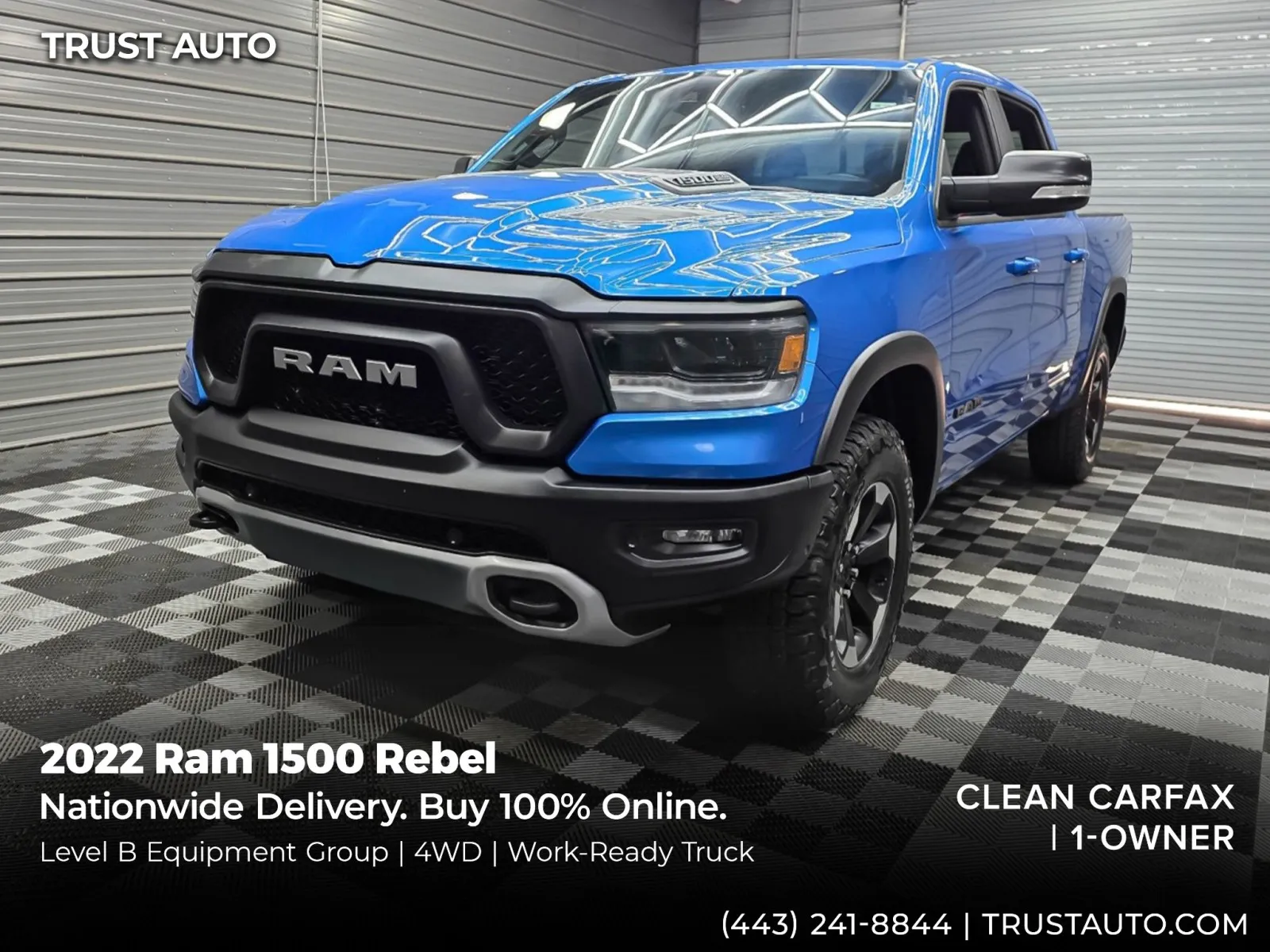 2022 RAM 1500 Rebel 4x4 Crew Cab 5'7's photo