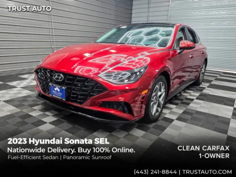 Red 2023 Hyundai Sonata SEL 4-Door Sedan for sale in Sykesville, MD