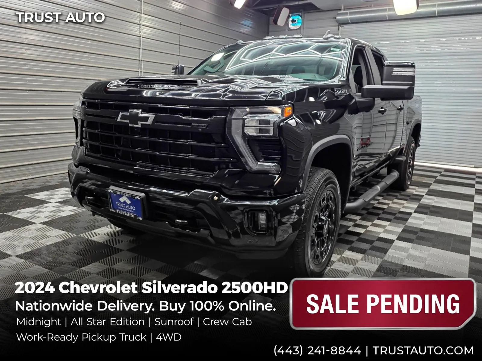 2024 Chevrolet Silverado 2500HD LT 4WD Crew Cab Pickup Truck w/All Star Edition for sale in Sykesville, MD