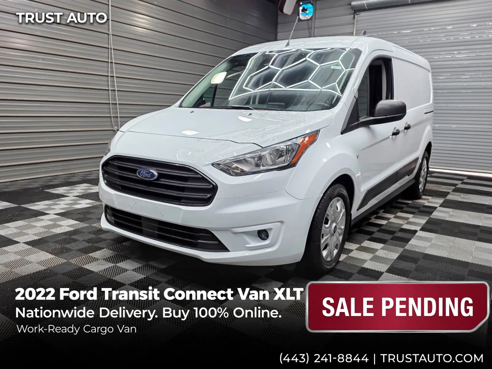 2022 Ford Transit Connect Cargo XLT LWB Minivan/Van for sale in Sykesville, MD