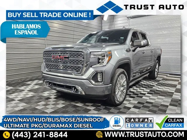 Used 2020 GMC Sierra 1500 Denali 4WD Crew Cab Duramax Diesel