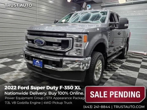 Gray 2022 Ford Super Duty F-350 SRW XL 4WD SuperCab 7.3L V8 Godzilla Pickup Truck w/Appearance Pkg for sale in Sykesville, MD