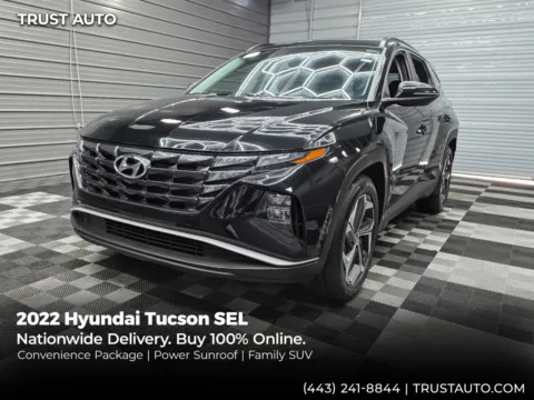 Black 2022 Hyundai Tucson SEL SUV w/Convenience Pkg for sale in Sykesville, MD