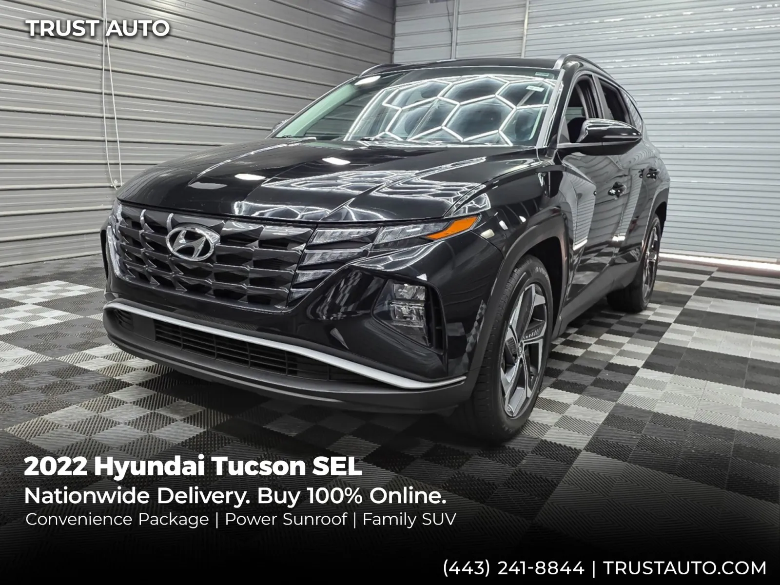 Black 2022 Hyundai Tucson SEL SUV w/Convenience Pkg for sale in Sykesville, MD