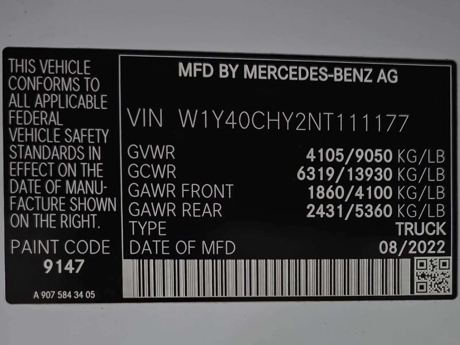2022 Mercedes-Benz Sprinter Cargo Van Base - Photo 33